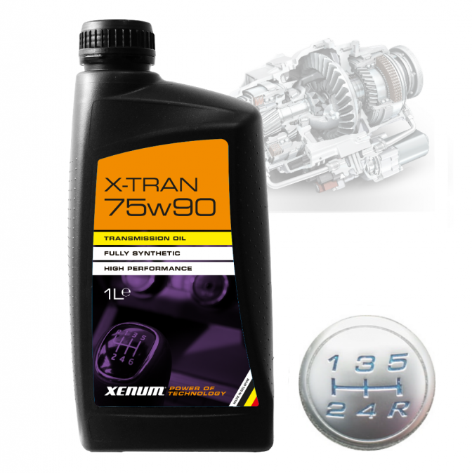 Синтетично масло за механични трансмисии Xenum X-tran 75w90