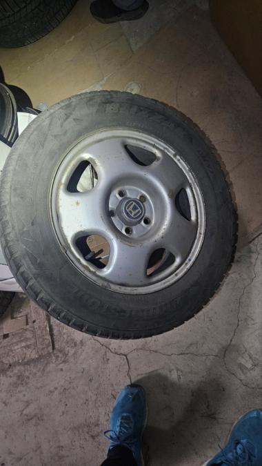 Джанти железни 4бр.  5х114,3 от Honda Cr-v  зимни гуми